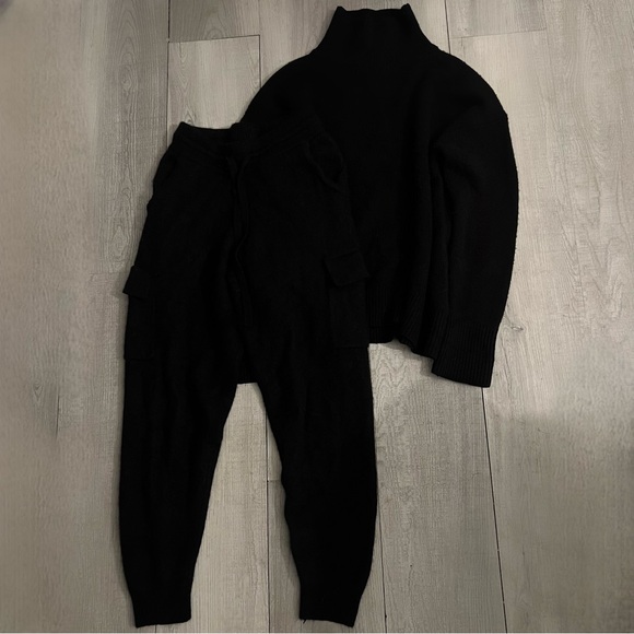 NakedCashmere Other - NakedCashmere Black Sweater and Pants Set